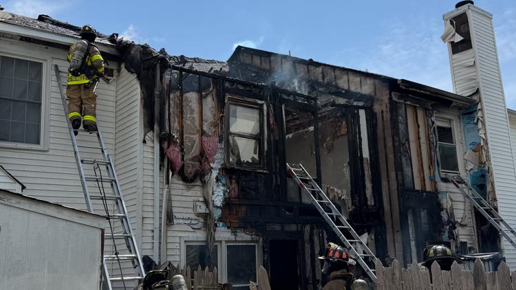 Fire damages multiple townhomes in Virginia Beach, displacing 17 people