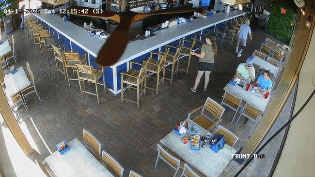 Florida restaurant hit by wild pair of dine-and-dashers