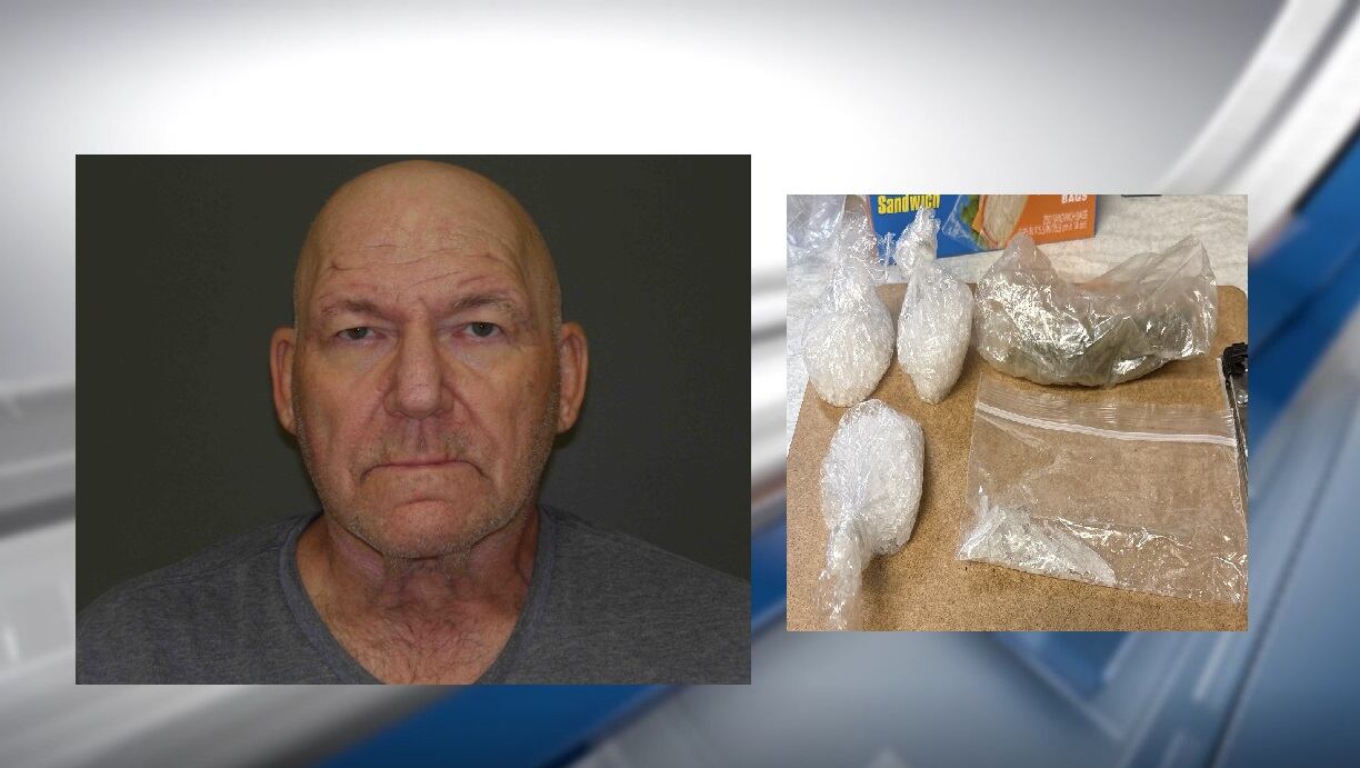 Livingston man arrested with meth, marijuana, police say