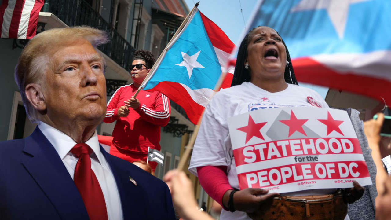 Trump says if DC and Puerto Rico become states 'country destroying ...