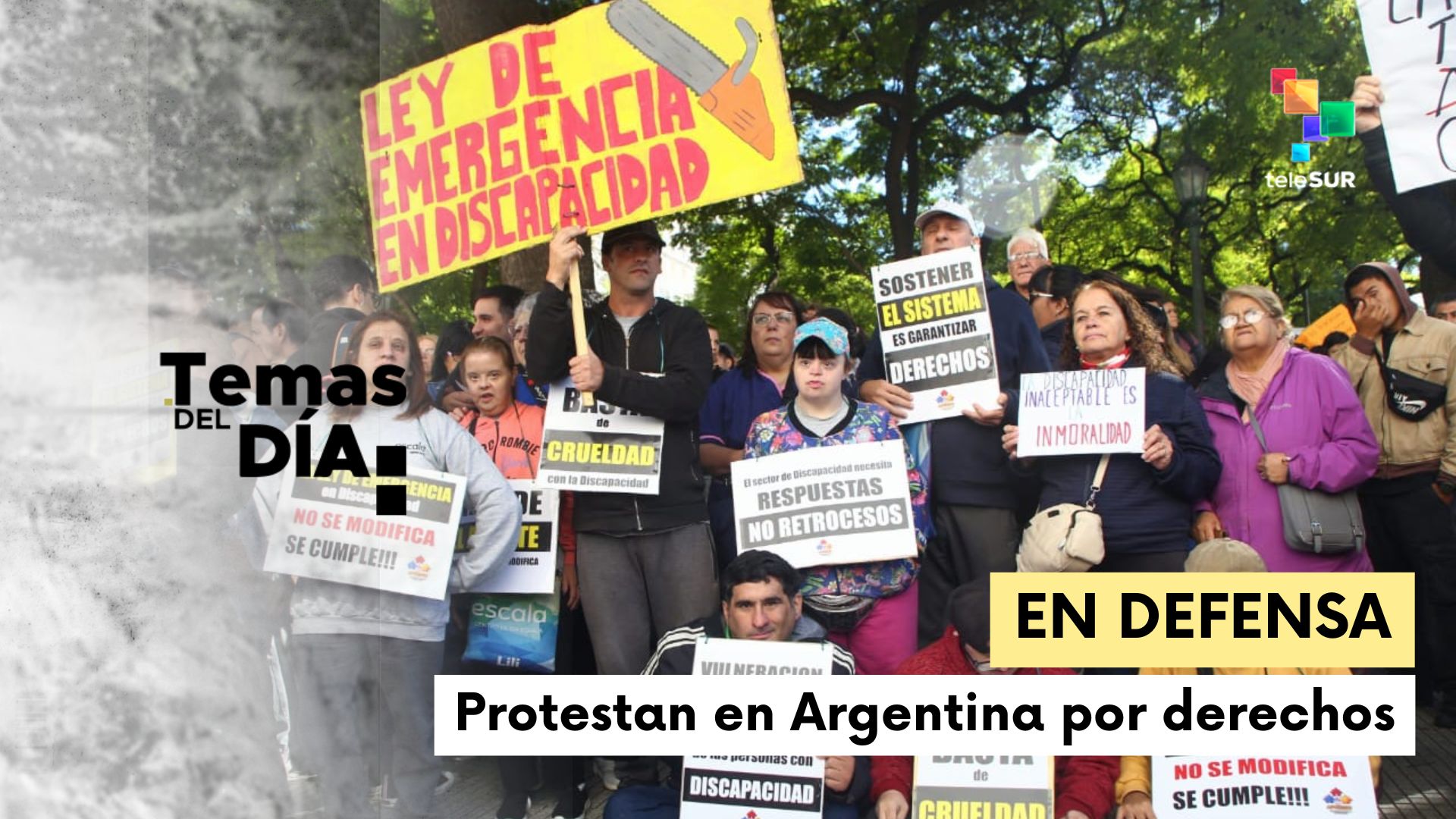 Temas del día. Fecha 22-04-2026 Argentina se moviliza en defensa de la ...