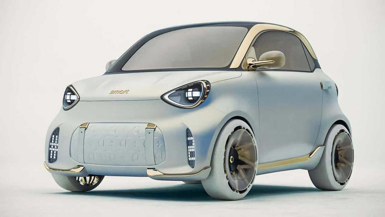 Smart volta às origens com conceito de microcarro elétrico