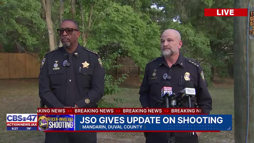 Jacksonville Sheriff's Office update on officer-involved shooting