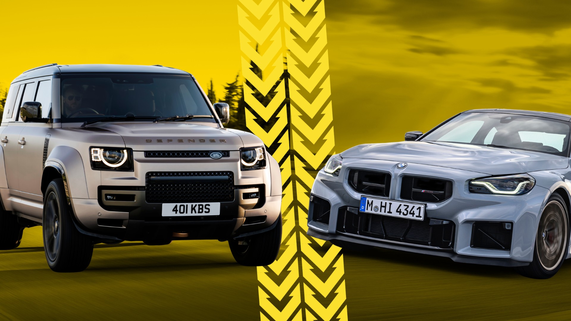 Land Rover Defender OCTA vs BMW M2 CS: Big, bold SUV meets compact ...