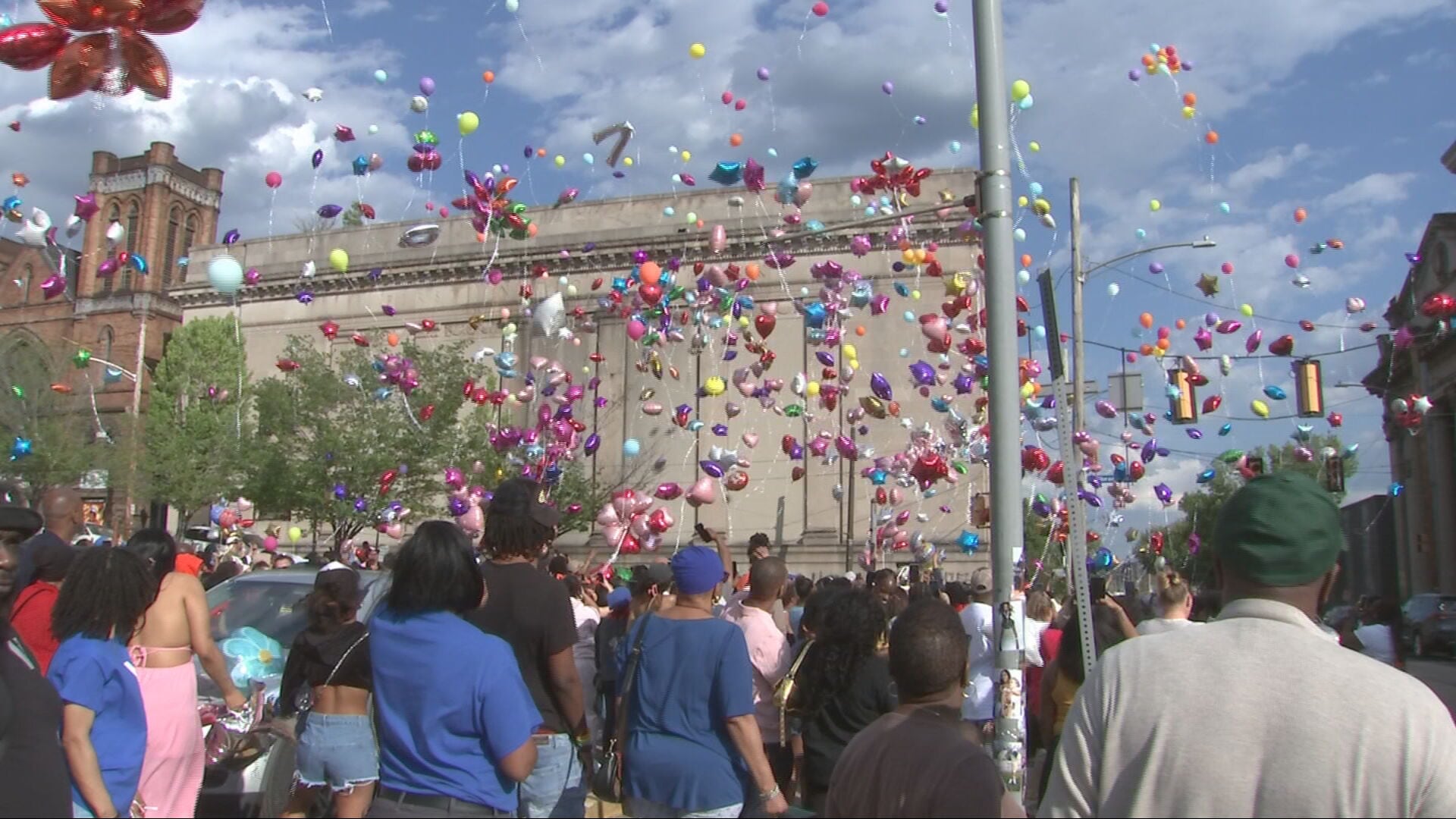 Family, friends gather to remember young mother killed in shooting in ...
