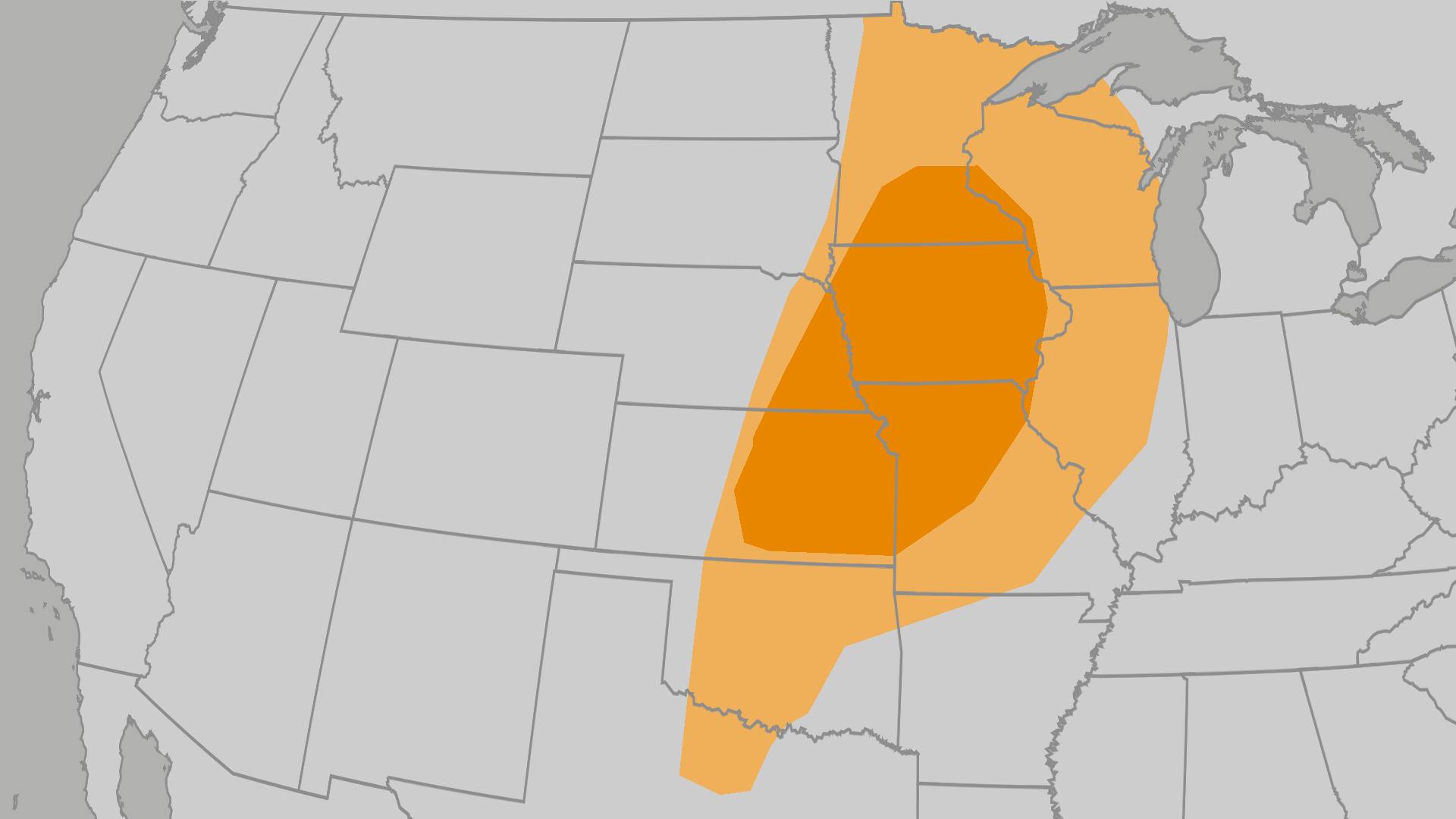Days of severe weather through weekend for Plains, Midwest