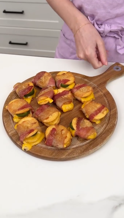 This easy Ritz bacon appetizer is the game day bite to make