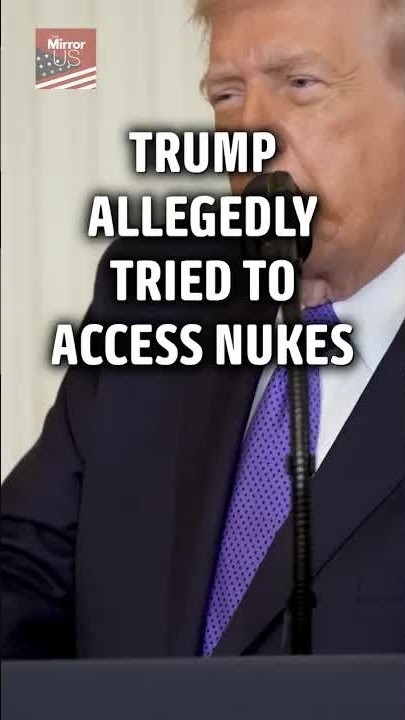 Trump allegedly denied access to nuclear launch codes #news #politics # ...