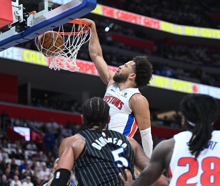 'Special' Cade Cunningham shines as Pistons even series vs. Magic