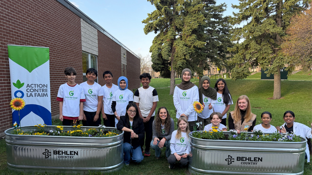 Celebrating Earth Day with the gardening club at Burrows Hall Junior ...