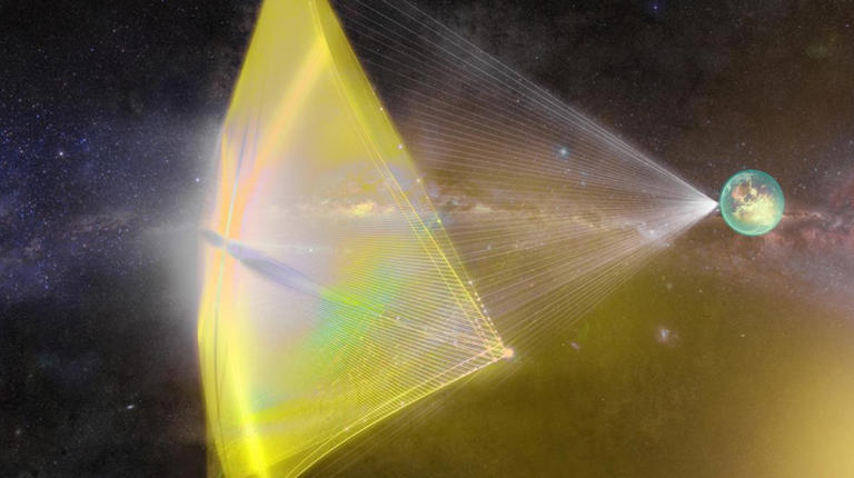 World-first light propulsion 'metajets' could enable 20-year mission to ...