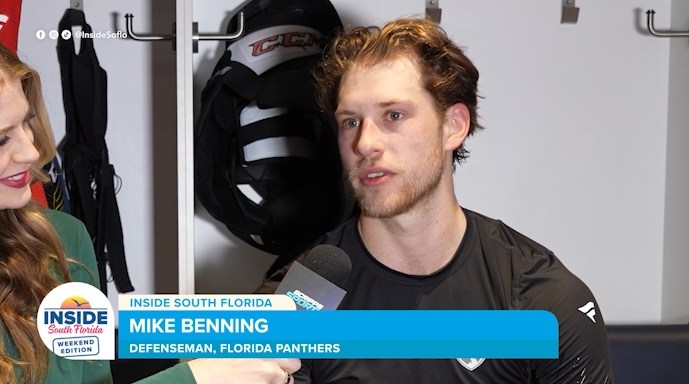 Florida Panthers player Mike Benning embraces his family hockey legacy ...