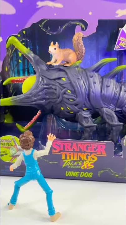 Stranger Things tales from ‘85 Vine Dog #strangerthings #toys #asmr