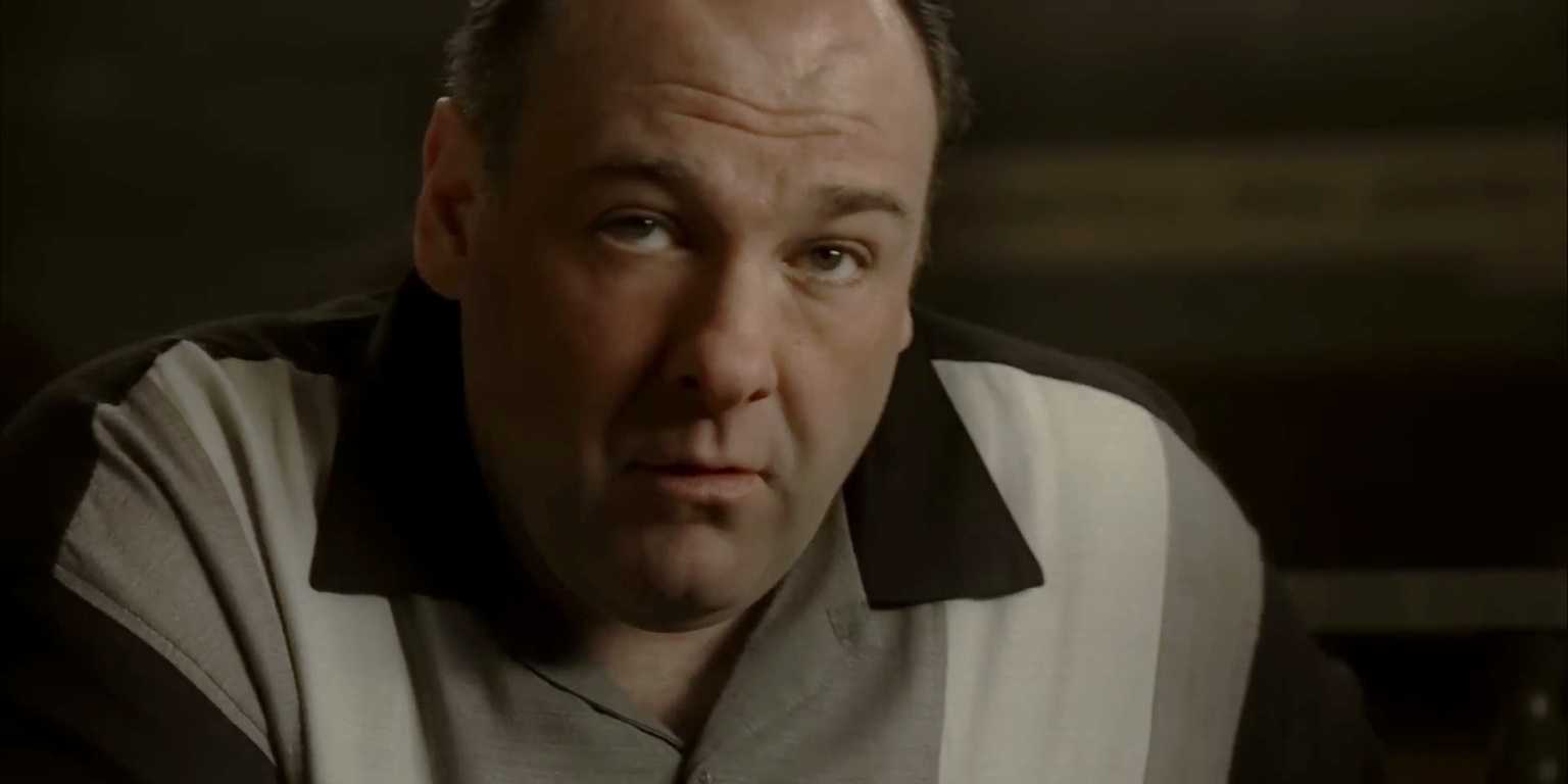 Tony looks up in The Sopranos finale