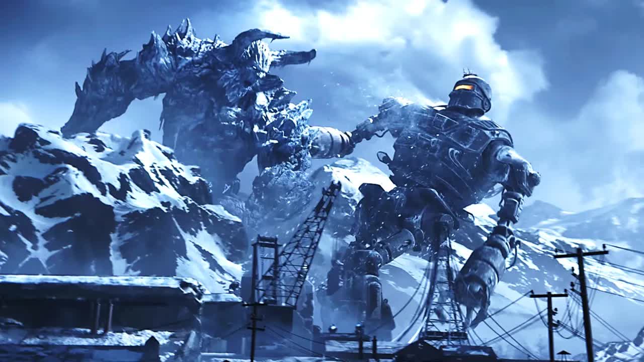 Black Ops 7 Zombies DLC 3 Totenreich intro cutscene! Giant monster vs ...
