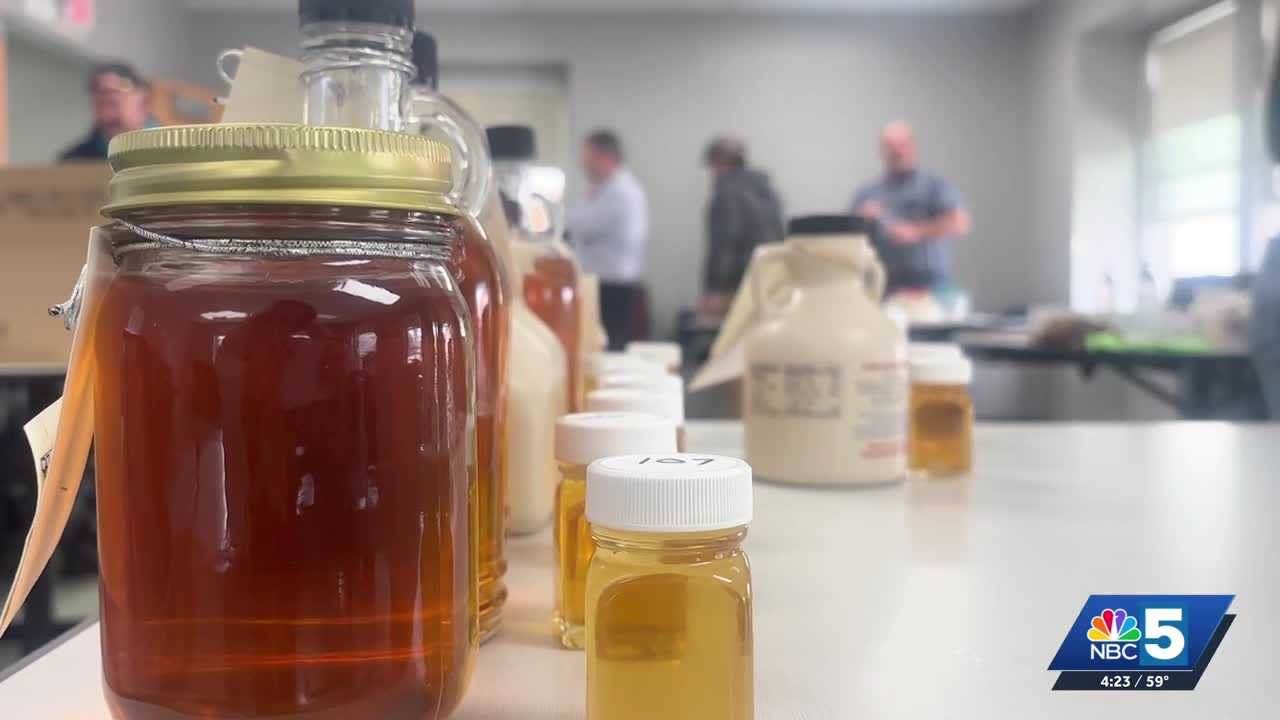 Producers put their maple syrup to the test ahead of the Vermont Maple ...