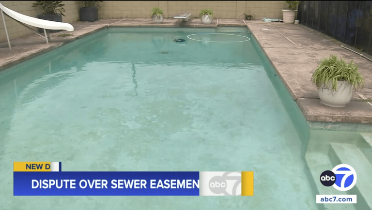 Millionaire beach town erupts after their swimming pools destroyed so ...