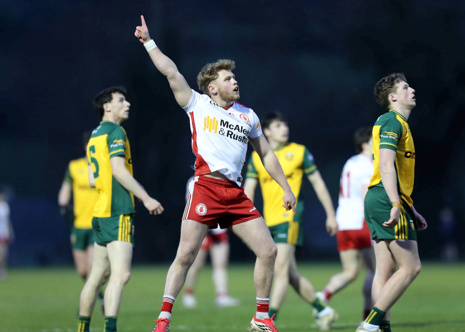 Shining light Shea McDermott sees Tyrone’s U20s past Donegal and into ...