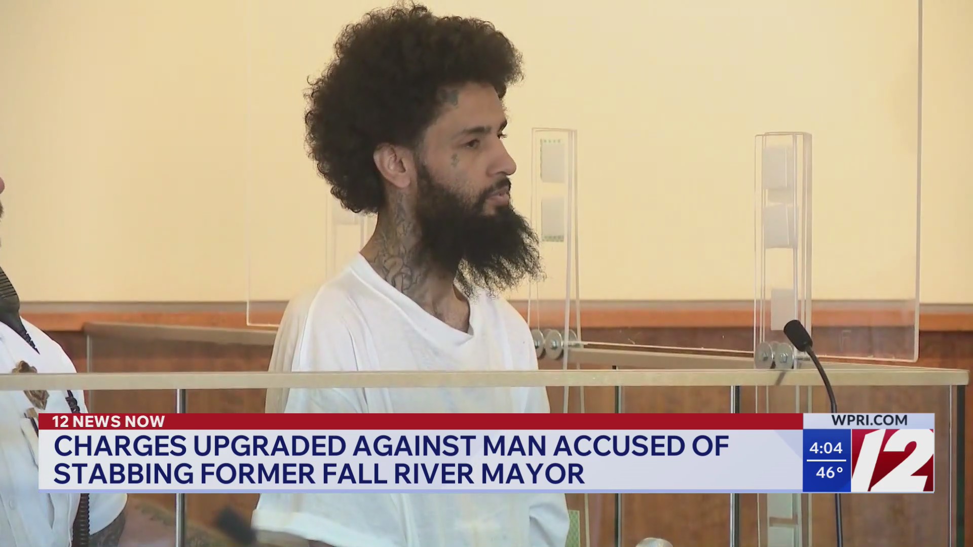 Charges upgraded against man accused of stabbing former Fall River mayor