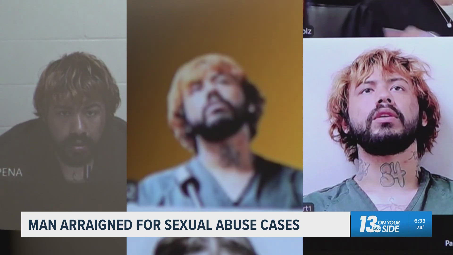 Man arrested for multiple sex crimes sees 3 arraignments Wednesday