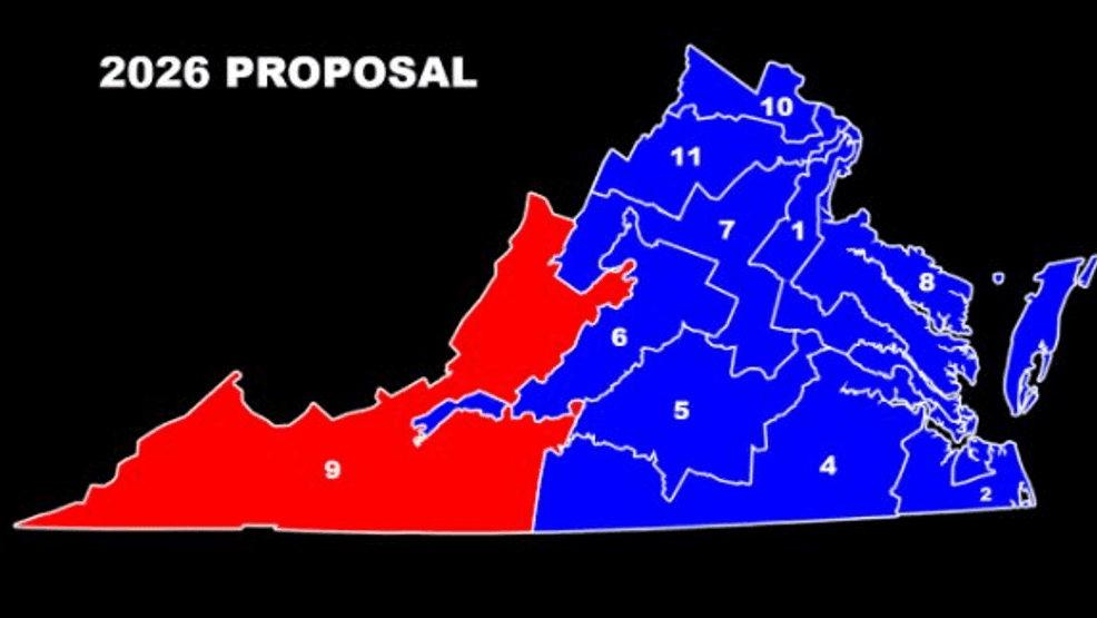 Virginia lawmakers clash over new map; GOP questions legality ...