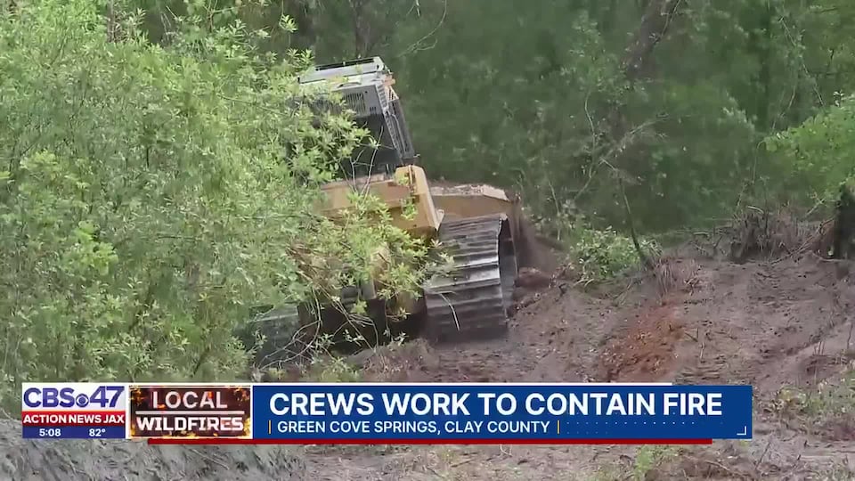 Clay, Putnam fire containment percentage rises, business owner closes ...