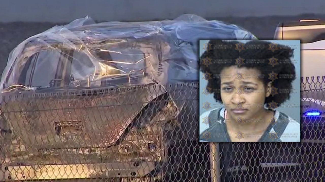 Body with gunshot wound found inside burned car on Loop 101, woman ...