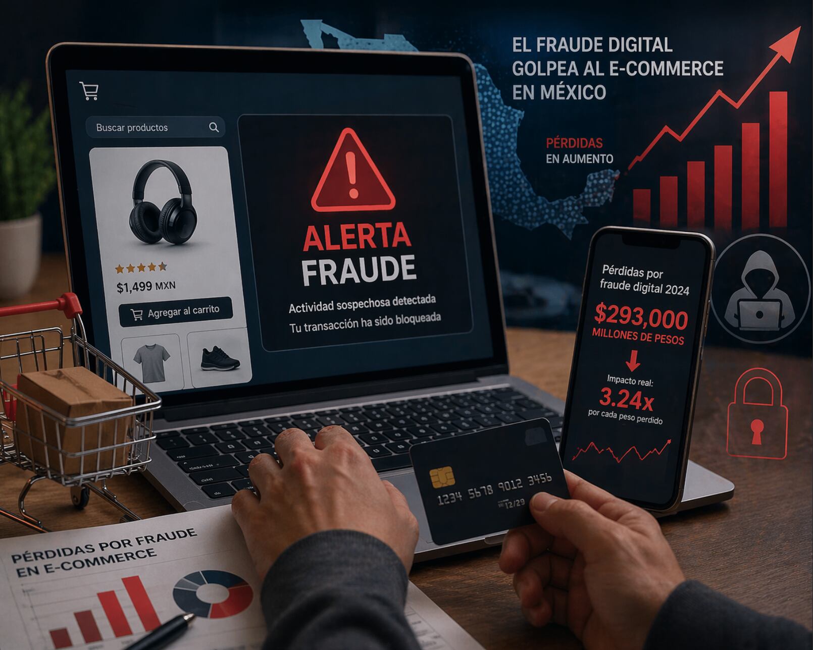 Alerta en comercio electrónico en México: fraude millonario frena ...