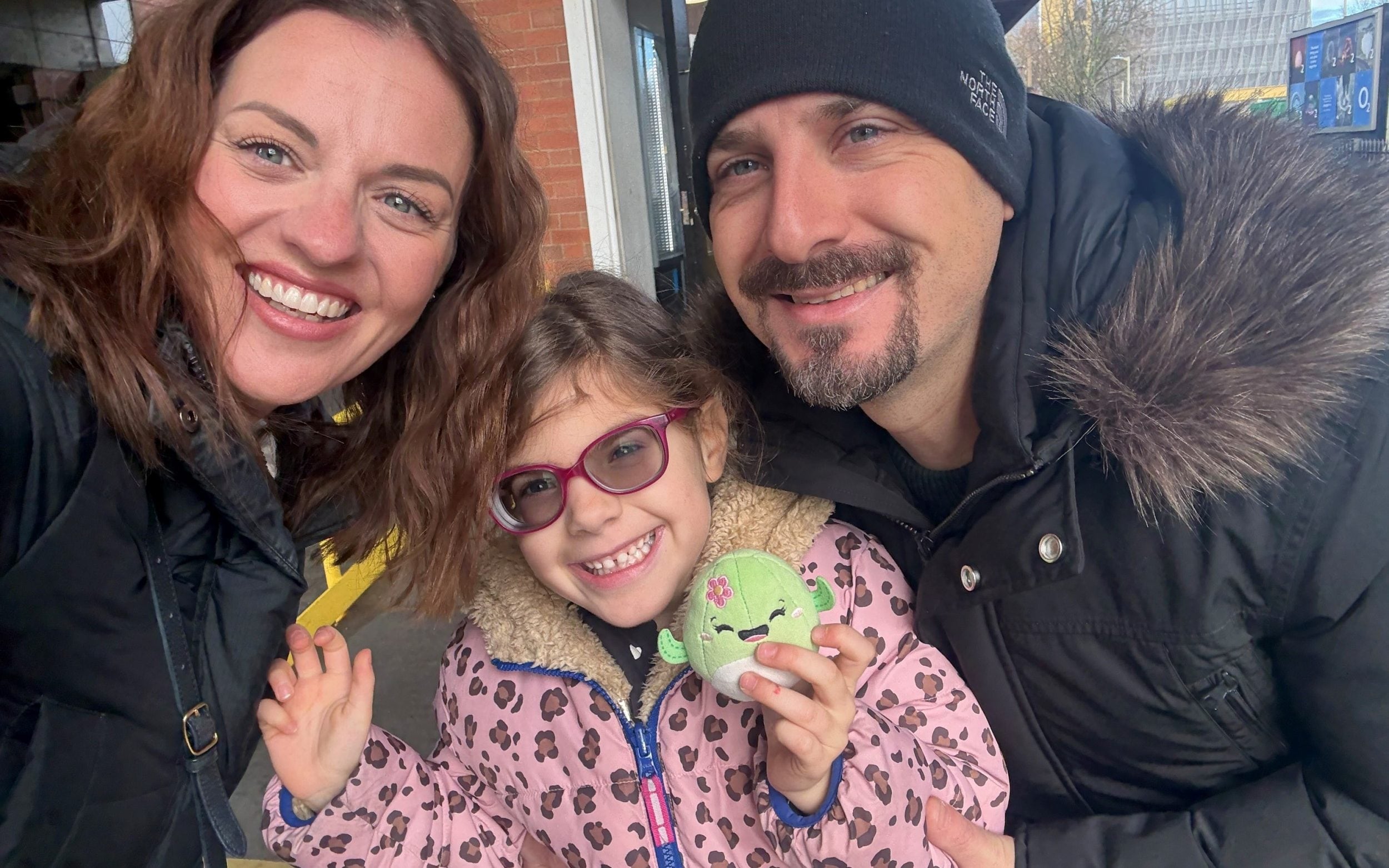 Saffie’s parents said her quality of life has improved and that she is now ‘thriving’ - Family handout