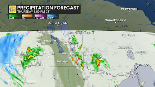 Severe storm chance bubbles up on parts of the Prairies, northern Ontario
