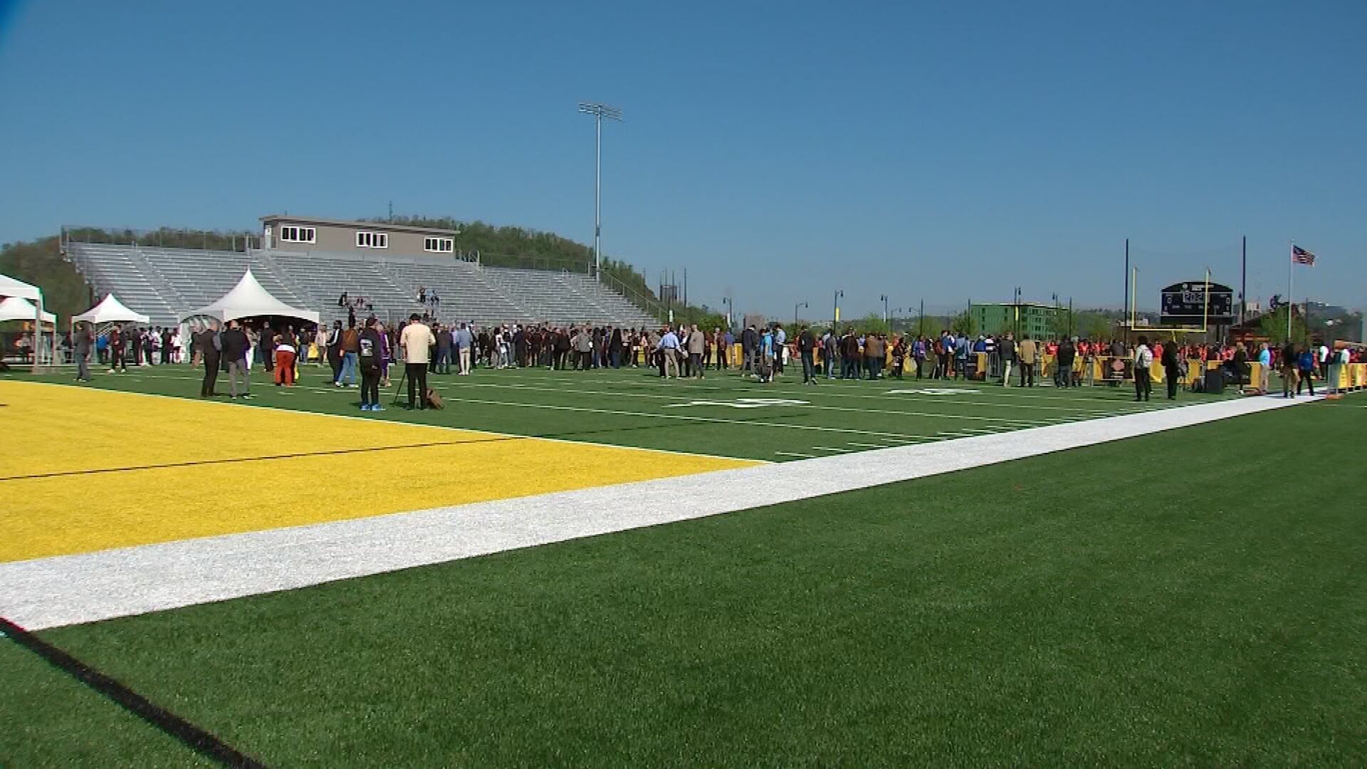 Community athletic complex in Hazelwood Green opens ahead of NFL draft