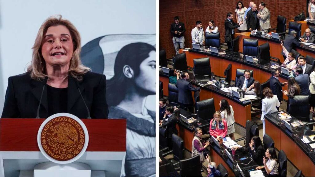 Comisiones del Senado avalan citatorio a Maru Campos por caso de ...