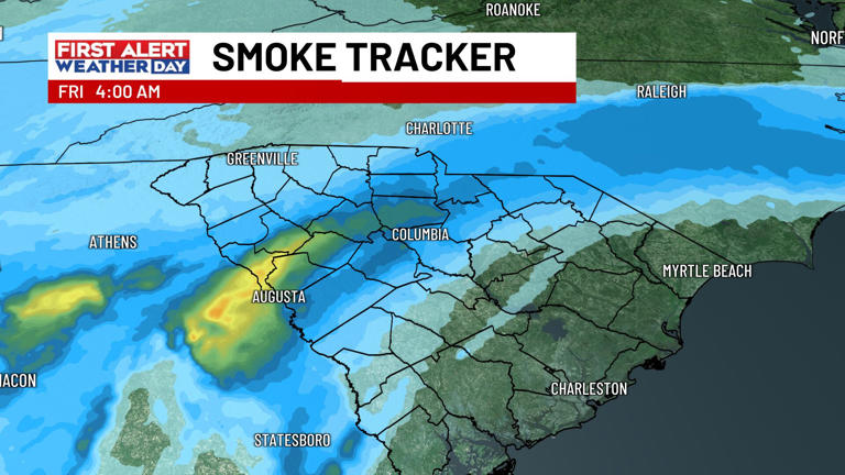 First alert weather day: Smoke from Georgia wildfires brings air ...