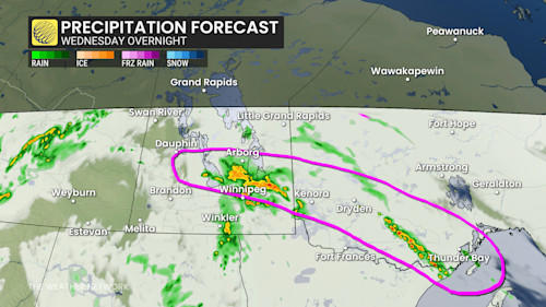 Severe storm chance bubbles up on parts of the Prairies, northern Ontario