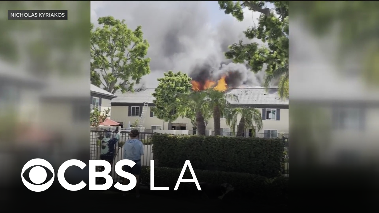 Dozens displaced after 3-alarm fire tears through Stanton apartment complex