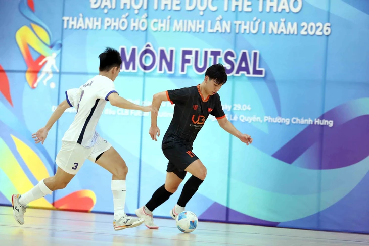 Tuyển futsal Việt Nam thắng 22-0 ở Đại hội TDTT TP.HCM