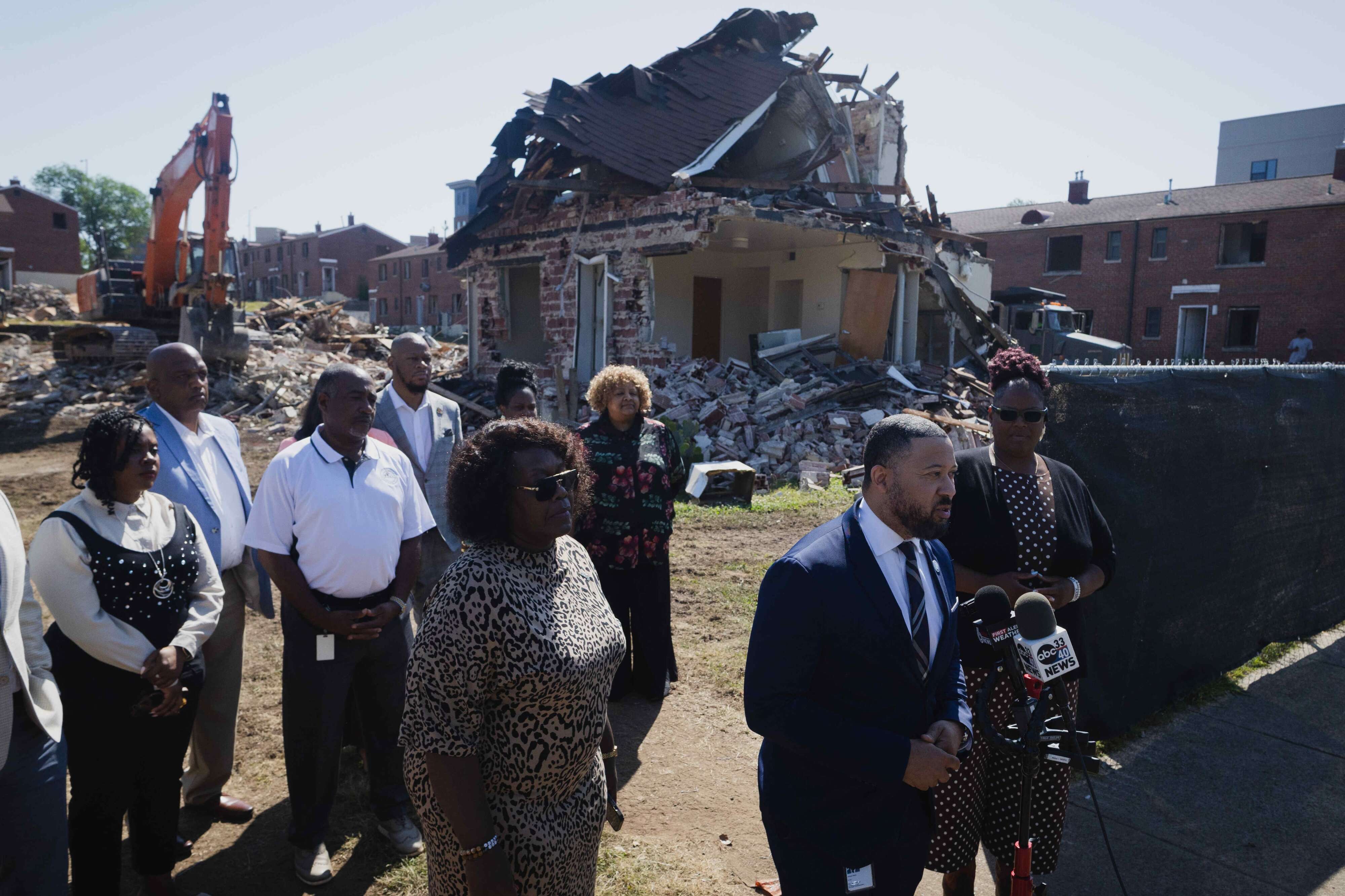 Birmingham public housing complex demolished after 85 years to pave way ...