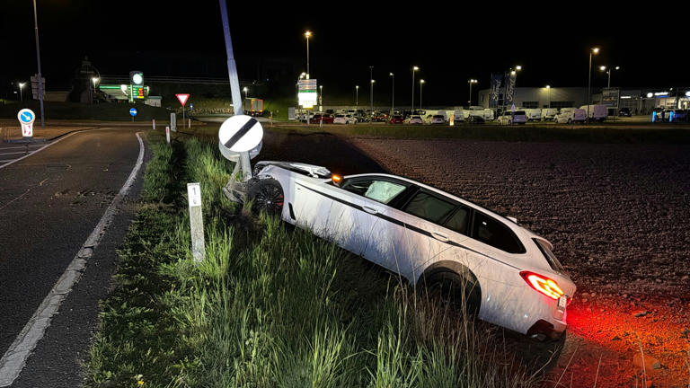 Der Lenker wurde bei dem Unfall verletzt.
