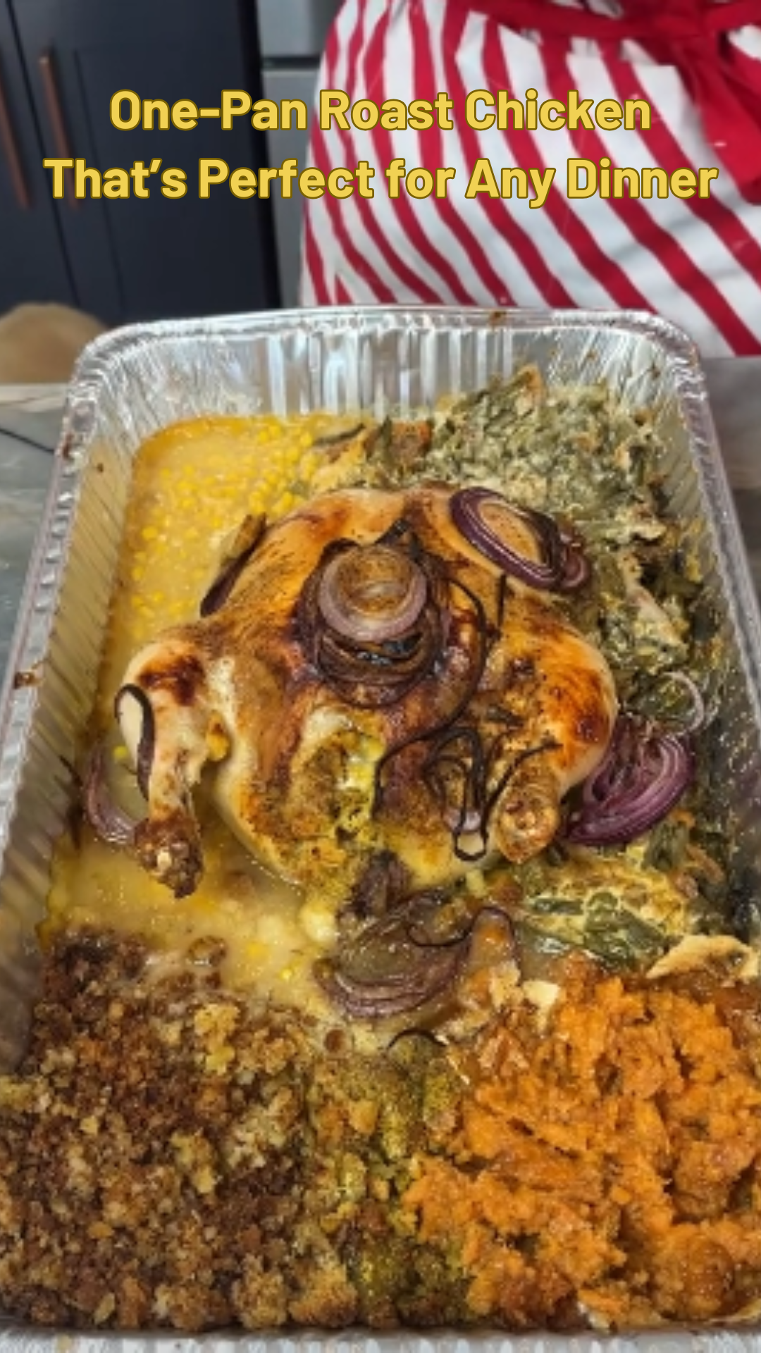 One-pan roast chicken, easy & perfect dinner recipe