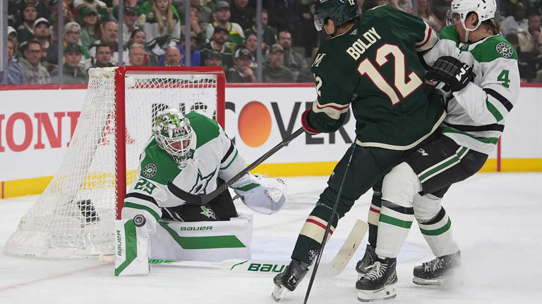 Minnesota Wild's Matt Boldy sidelined after hit by Jamie Benn in ...