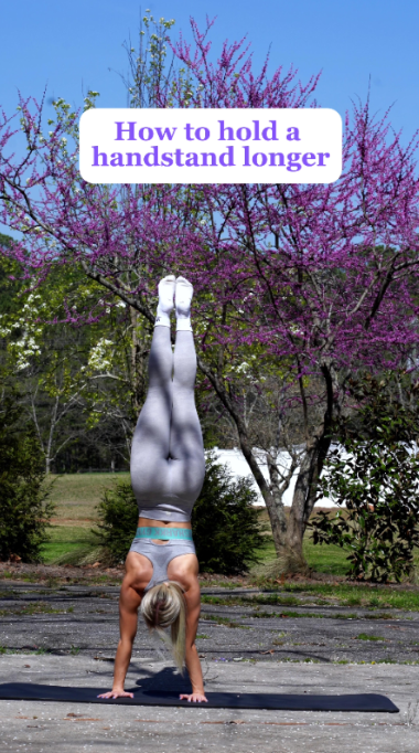 How to hold a handstand longer with simple tips