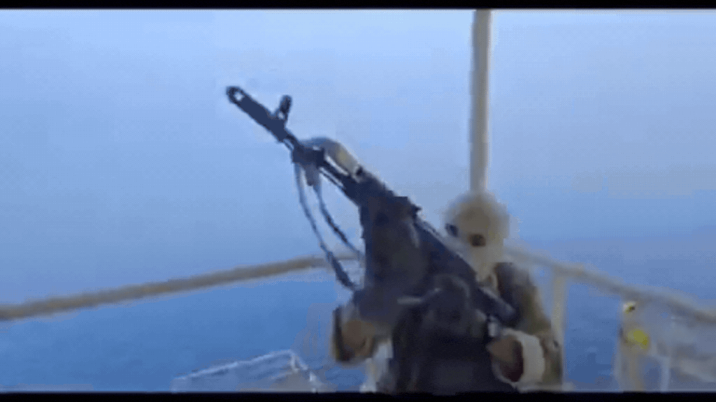 Watch: Video shows how Iran navy forces seized ships in Strait of ...