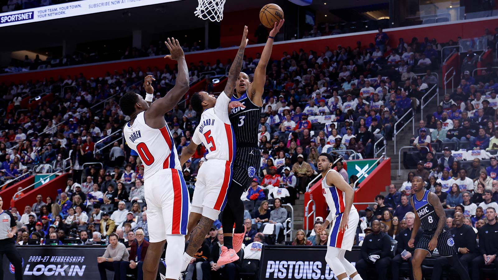 Pistons tie bonkers playoff record with Game 2 block party vs. Magic