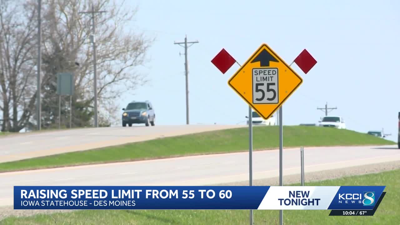 Iowa Senate approves bill to raise speed limits on two-lane highways