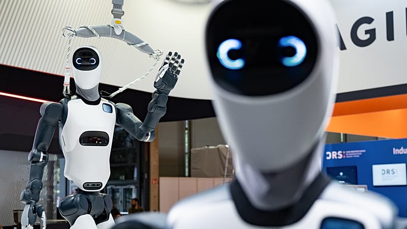 Robots humanoides alemanes como motor de crecimiento industrial