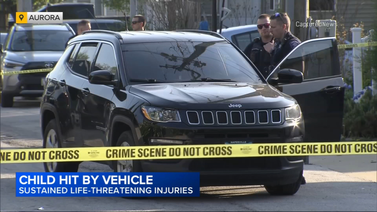 Child seriously injured after being struck by vehicle in Aurora
