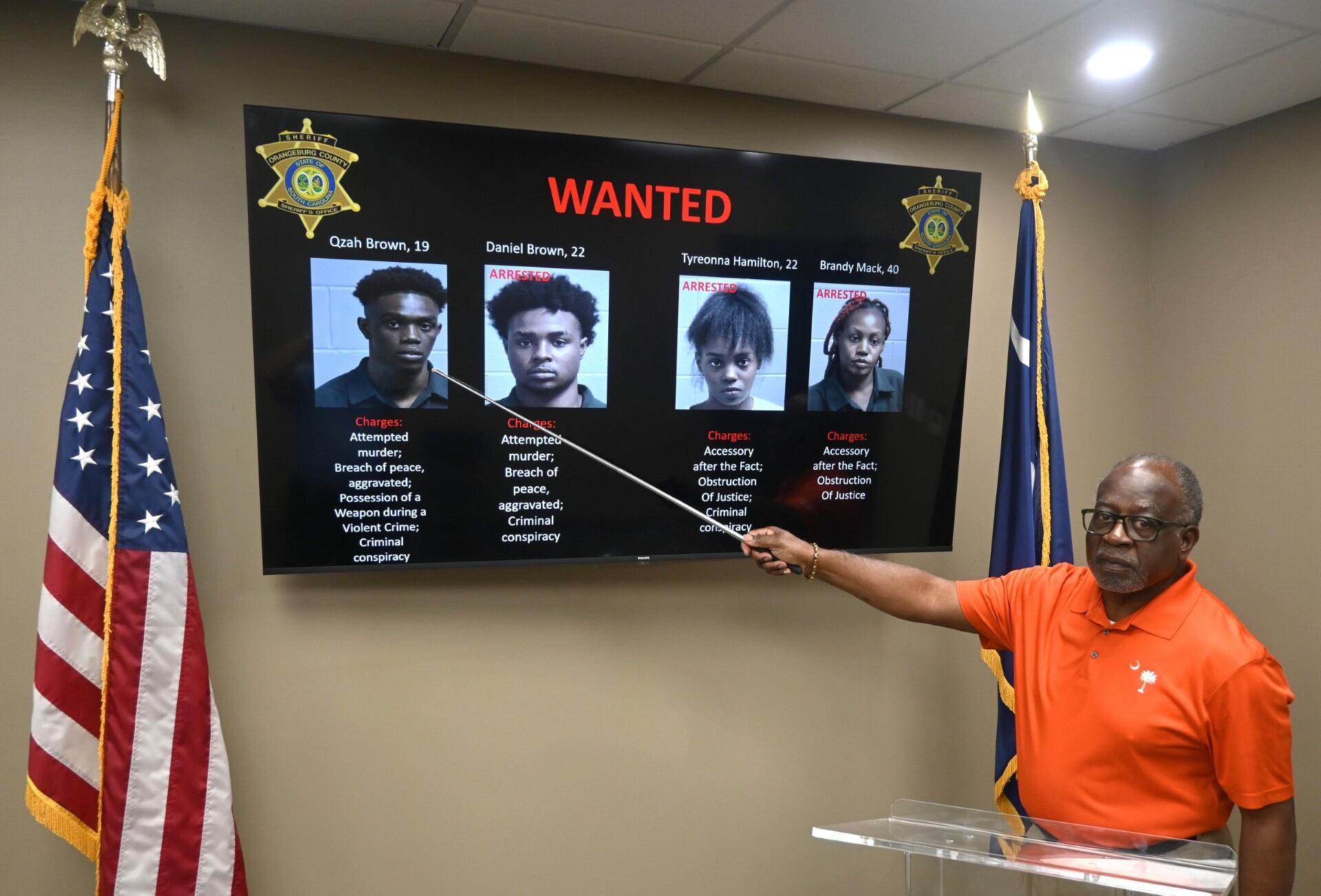 6th suspect arrested in Orangeburg County convenience store shooting