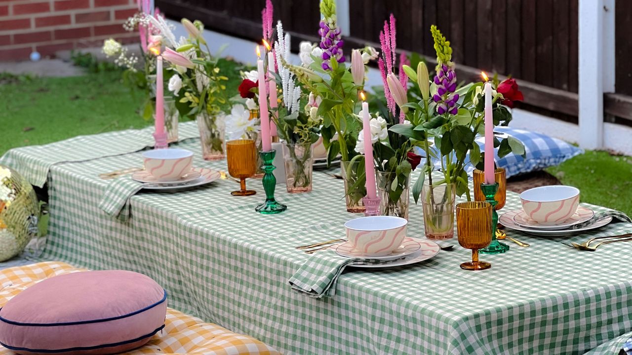 How I throw a garden party – without spending too much