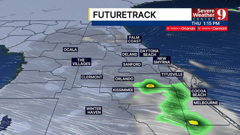 Warming trend continues Thursday in Central Florida