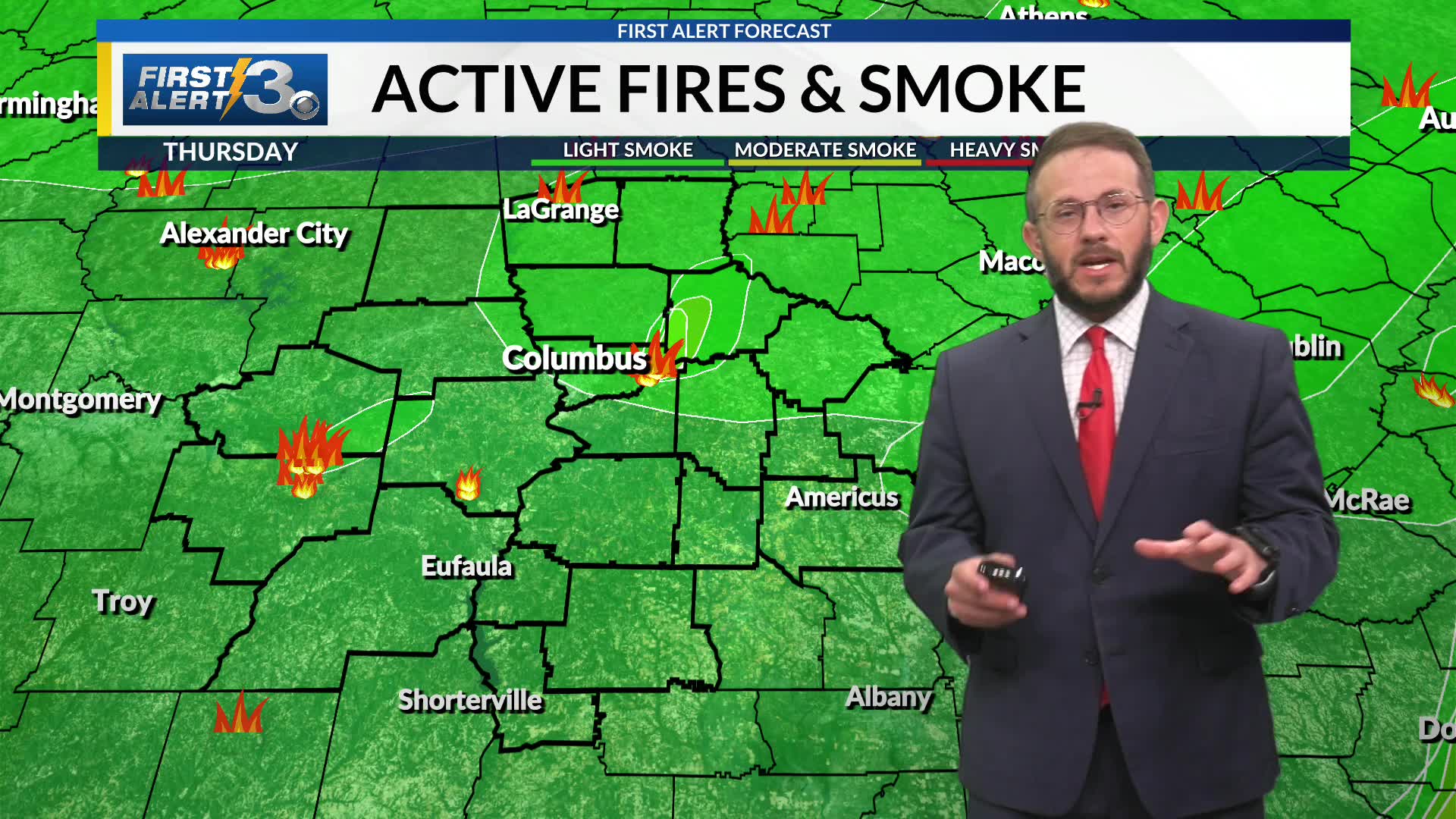 Thursday morning weather update